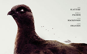 Official poster of an English short film `The Thing That Ate the Birds`